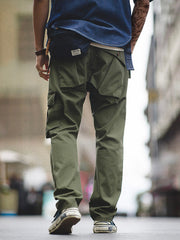Owen | Slim Fit Mid-Rise Cargo Pants
