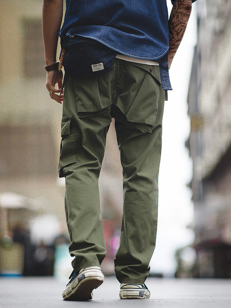 Owen | Slim Fit Mid-Rise Cargo Pants