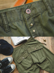 Owen | Slim Fit Mid-Rise Cargo Pants