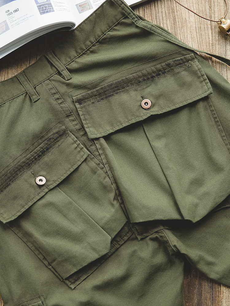 Owen | Slim Fit Mid-Rise Cargo Pants