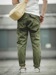 Owen | Slim Fit Mid-Rise Cargo Pants