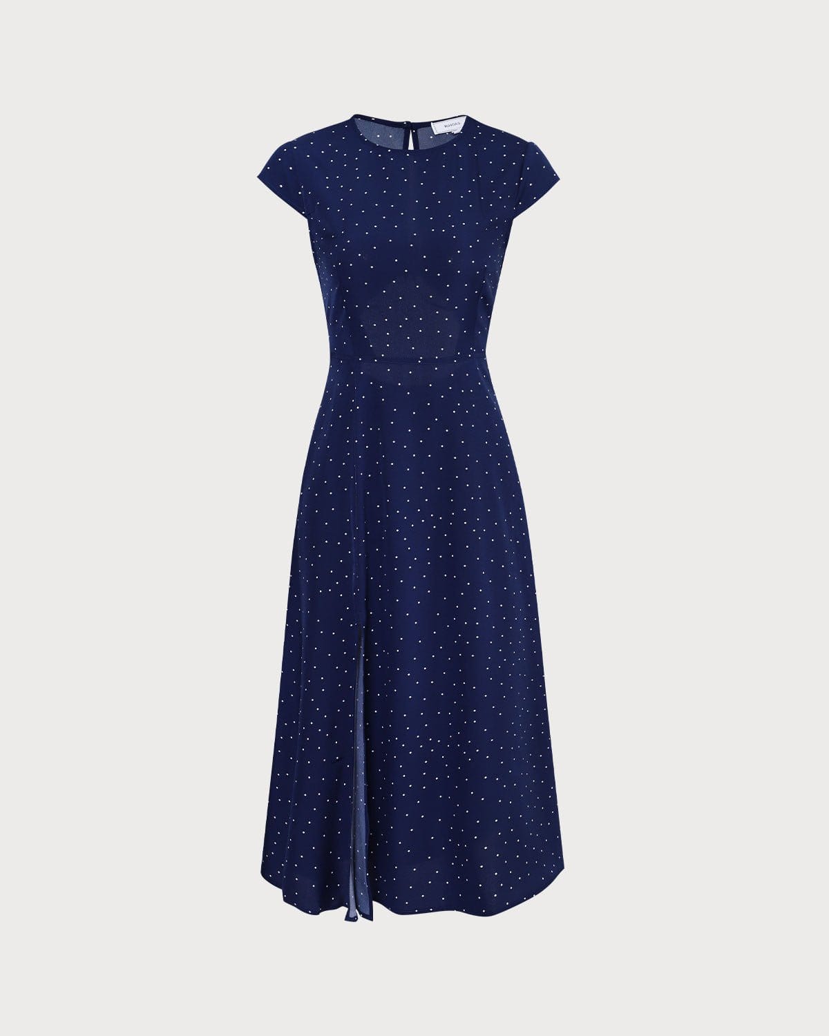 Patricia | Fitted Cutout Polka Dot Summer Dress