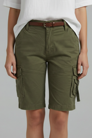 Patricia | Relaxed Fit Utility Pocket Cargo Shorts