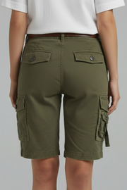 Patricia | Relaxed Fit Utility Pocket Cargo Shorts