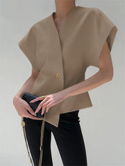 Payton | Relaxed Fit V-Neck Holiday Clothes Blouse