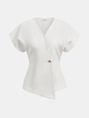 Payton | Relaxed Fit V-Neck Holiday Clothes Blouse