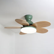 Petalo Design Ceiling Fan Light with Integrated Illumination – Ideal for Living Room or Bedroom