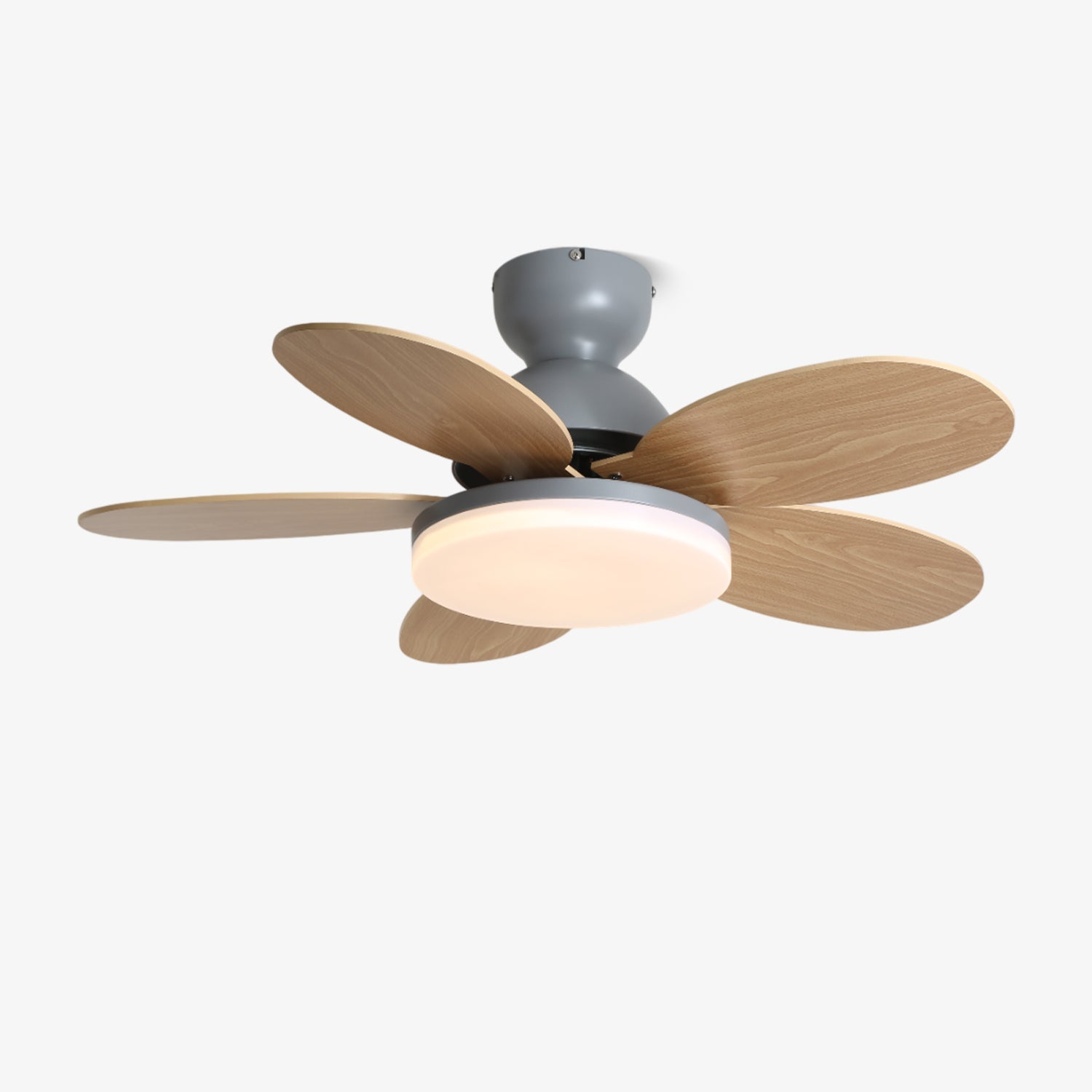 Petalo Design Ceiling Fan Light with Integrated Illumination – Ideal for Living Room or Bedroom