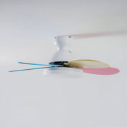 Petalo Design Ceiling Fan Light with Integrated Illumination – Ideal for Living Room or Bedroom