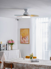 Petalo Design Ceiling Fan Light with Integrated Illumination – Ideal for Living Room or Bedroom