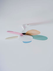 Petalo Design Ceiling Fan Light with Integrated Illumination – Ideal for Living Room or Bedroom