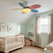 Petalo Design Ceiling Fan Light with Integrated Illumination – Ideal for Living Room or Bedroom