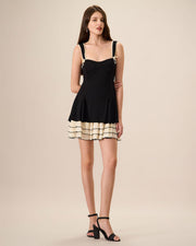 Priscilla | Fitted Knitted Mini Dress Concert Outfit