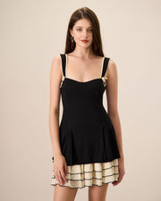 Priscilla | Fitted Knitted Mini Dress Concert Outfit