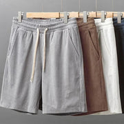 Queenie | Relaxed Fit Waffle Knit Shorts