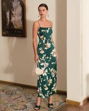 Quinn | Floral Slit Maxi Dress