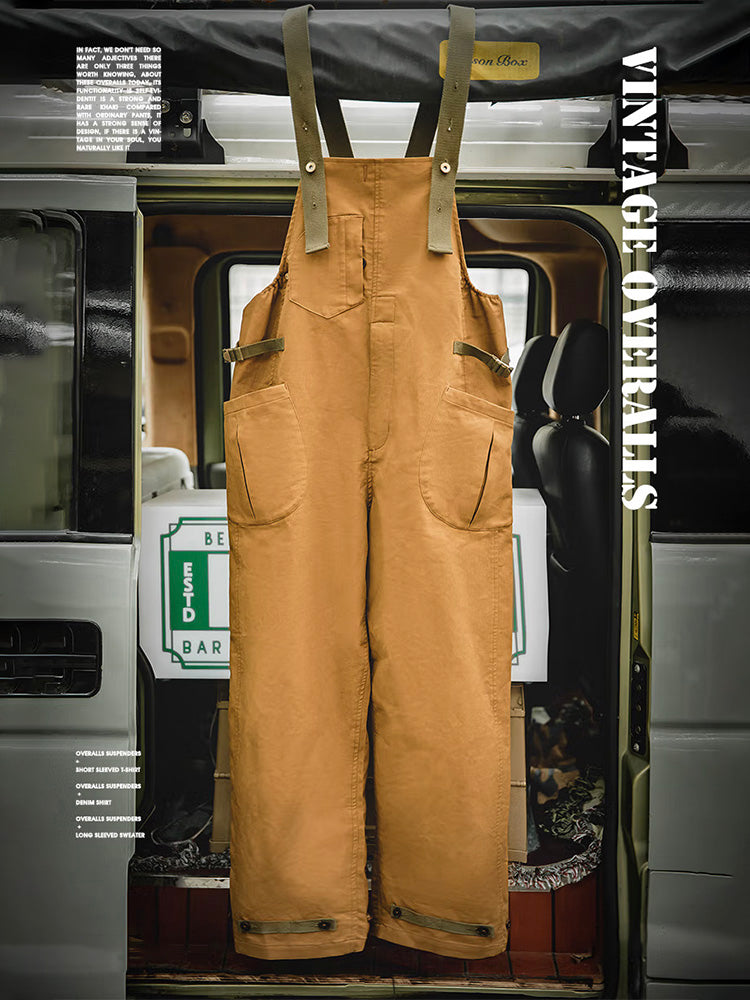 Rowan | Loose Fit Straight Leg Overalls
