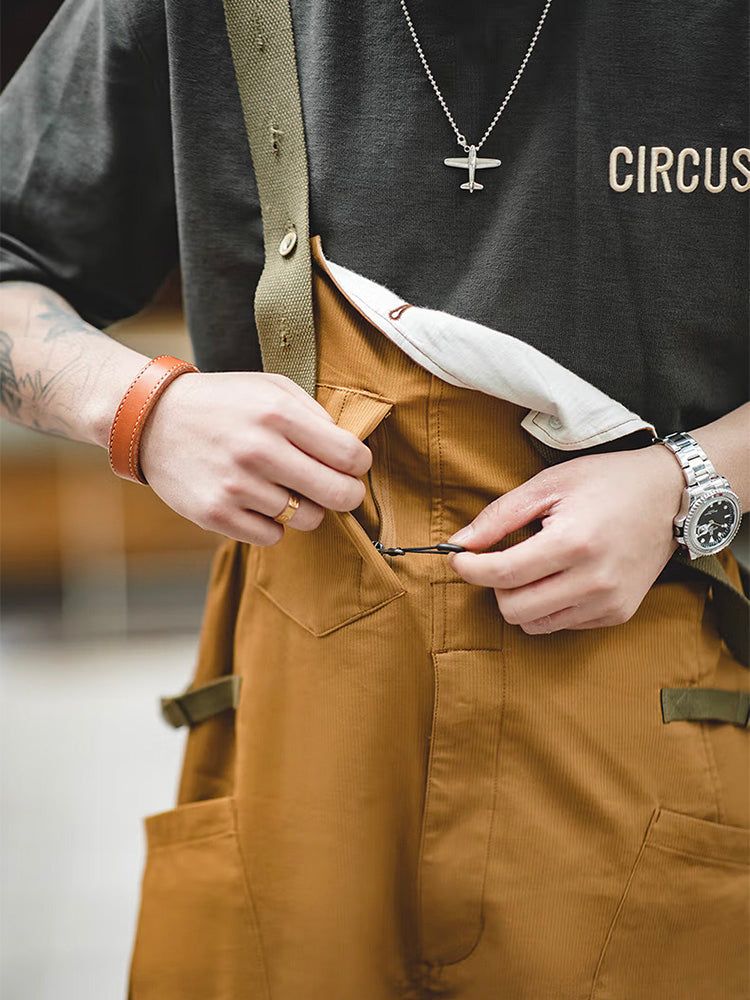 Rowan | Loose Fit Straight Leg Overalls