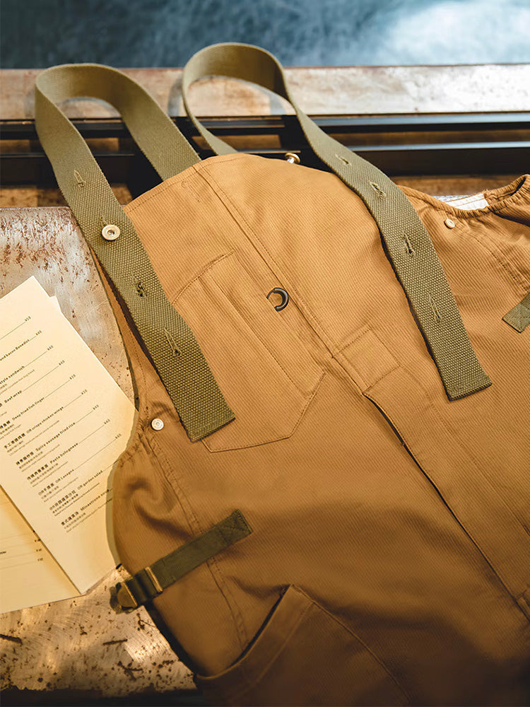 Rowan | Loose Fit Straight Leg Overalls