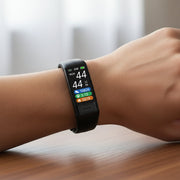 Silicone Smart Armband with ECG and Blood Pressure Monitor – Ideal for Fitness and Health Tracking
