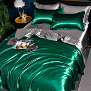Silk Bedding Set with Wrinkle Resistance – Ideal for Bedroom Comfort by Longview
