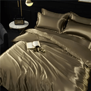 Silk Bedding Set with Wrinkle Resistance – Ideal for Bedroom Comfort by Longview