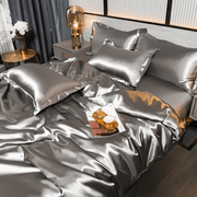 Silk Bedding Set with Wrinkle Resistance – Ideal for Bedroom Comfort by Longview