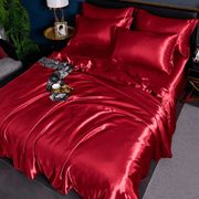 Silk Bedding Set with Wrinkle Resistance – Ideal for Bedroom Comfort by Longview