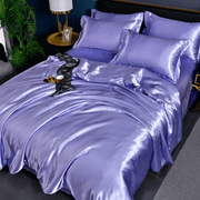 Silk Bedding Set with Wrinkle Resistance – Ideal for Bedroom Comfort by Longview