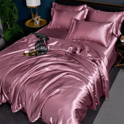 Silk Bedding Set with Wrinkle Resistance – Ideal for Bedroom Comfort by Longview