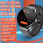 Sleek Health Monitoring Smartwatch with ECG and Blood Pressure – Ideal for Everyday Wear