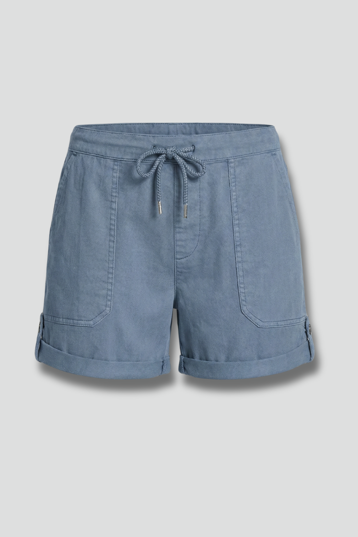 Sloane | Relaxed Fit Drawstring Casual Pocket Shorts