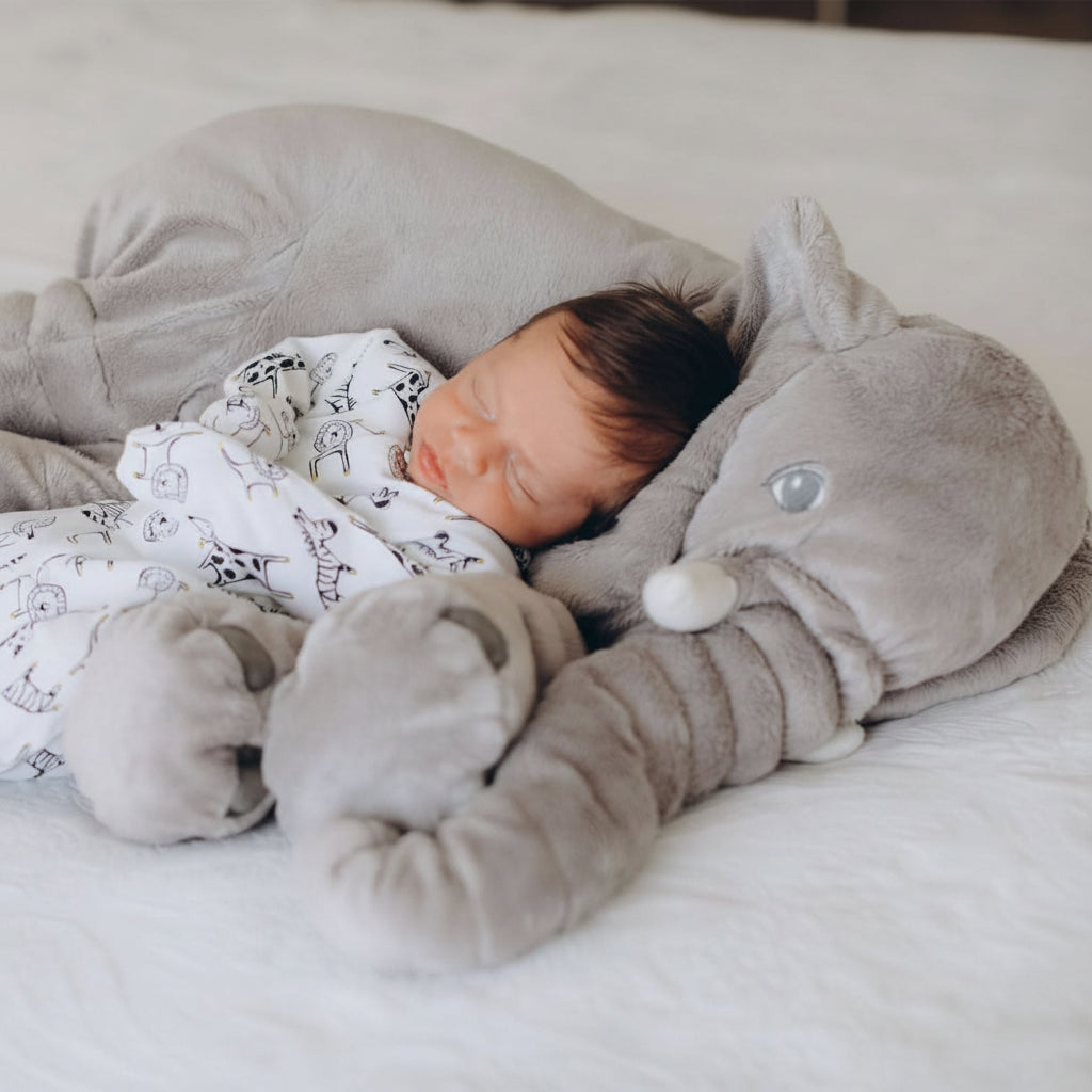 Soft Plush Elephant Toy with Cozy Comfort – Ideal for Nursery or Playroom