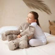 Soft Plush Elephant Toy with Cozy Comfort – Ideal for Nursery or Playroom