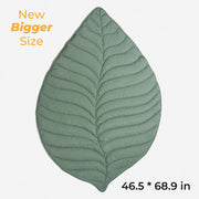 Soft Touch Leaf Design Dog Blanket with Dual Use – Ideal for Living Room or Couch