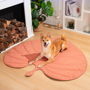Soft Touch Leaf Design Dog Blanket with Dual Use – Ideal for Living Room or Couch