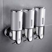 Stainless Steel Wall-Mounted Soap Dispenser with Even Dispensing – Ideal for Bathroom or Kitchen