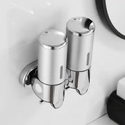 Stainless Steel Wall-Mounted Soap Dispenser with Even Dispensing – Ideal for Bathroom or Kitchen