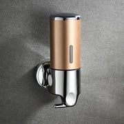 Stainless Steel Wall-Mounted Soap Dispenser with Even Dispensing – Ideal for Bathroom or Kitchen