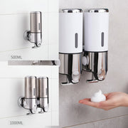 Stainless Steel Wall-Mounted Soap Dispenser with Even Dispensing – Ideal for Bathroom or Kitchen
