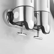 Stainless Steel Wall-Mounted Soap Dispenser with Even Dispensing – Ideal for Bathroom or Kitchen