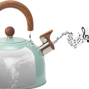 Stainless Steel Whistling Kettle with 3L Capacity – Ideal for Kitchen or Dining