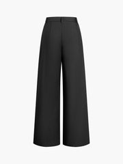 Tallulah | Solid Wide-Leg Palazzo Trousers