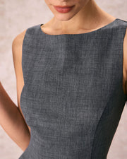 Thea | Sleeveless A-Line Mini Dress Ladies Day Dresses