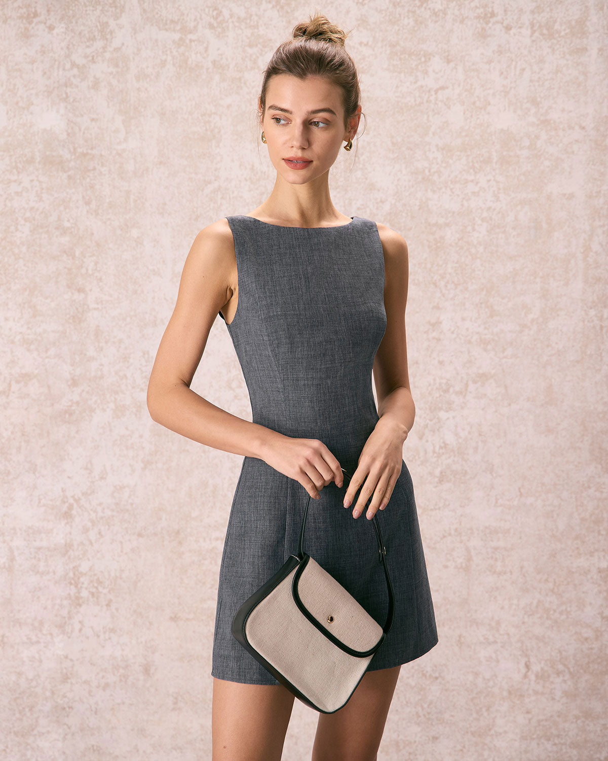 Thea | Sleeveless A-Line Mini Dress Ladies Day Dresses