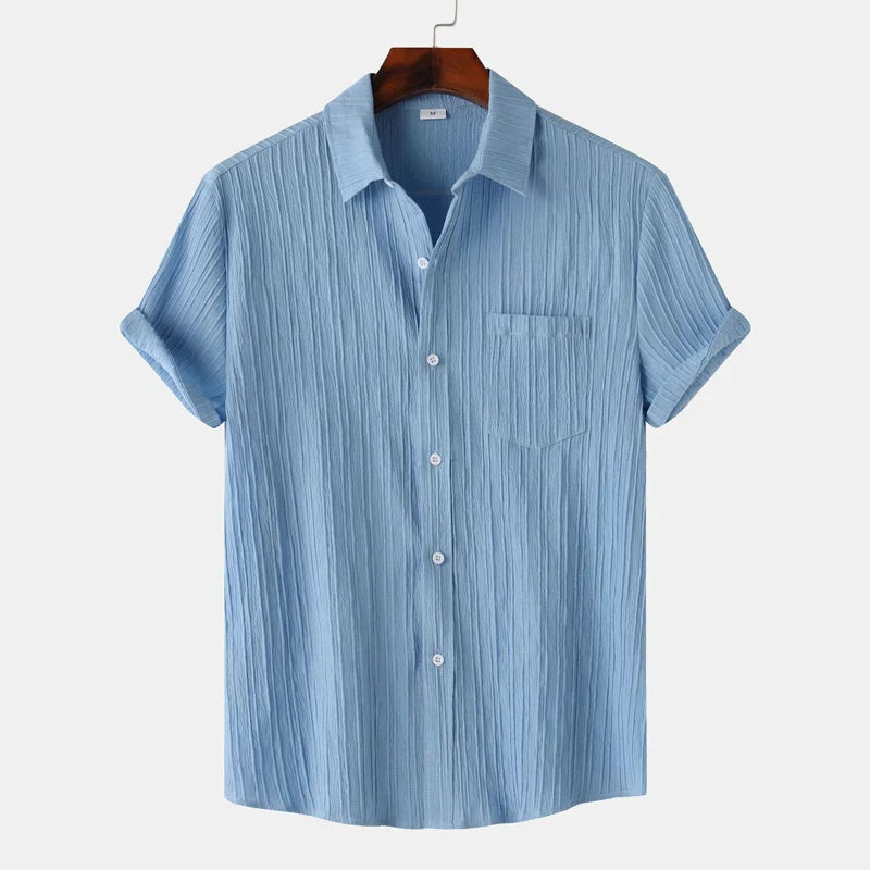 Trudy | Classic Fit Linen Blend Shirt