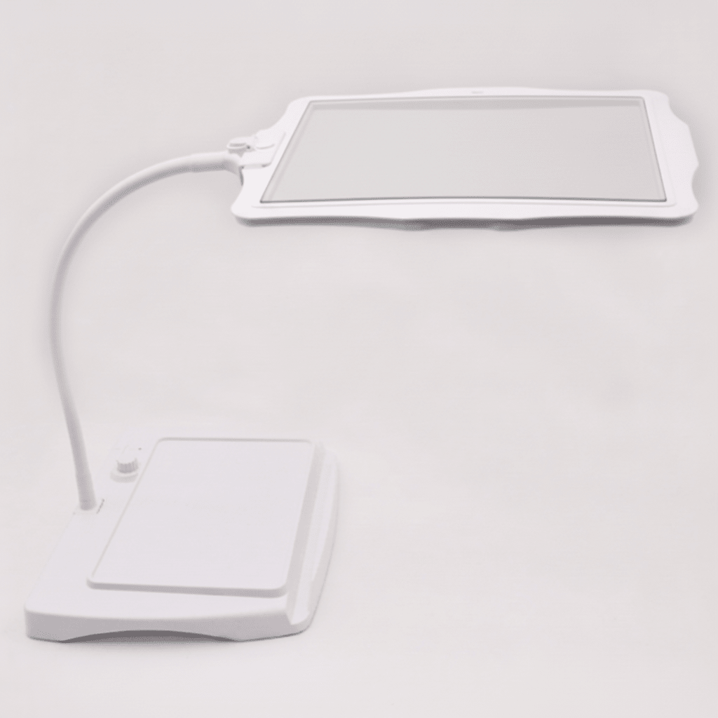 Tuscany LED Table Magnifier with Flexible Arm and 3x Lens – Ideal for Desk or Craft Work