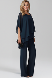 Unity | Relaxed Fit Cold-Shoulder Wide-Leg Jumpsuit
