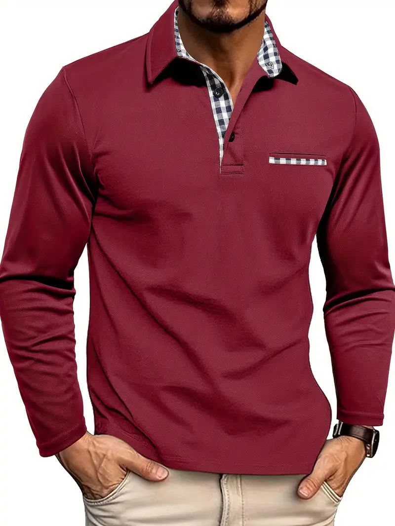Vernon | Winter Long Sleeve Polo Shirt