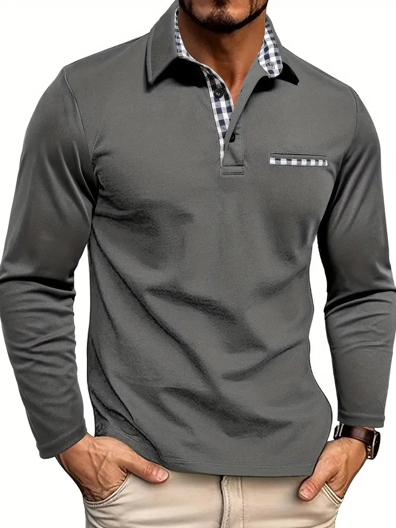 Vernon | Winter Long Sleeve Polo Shirt
